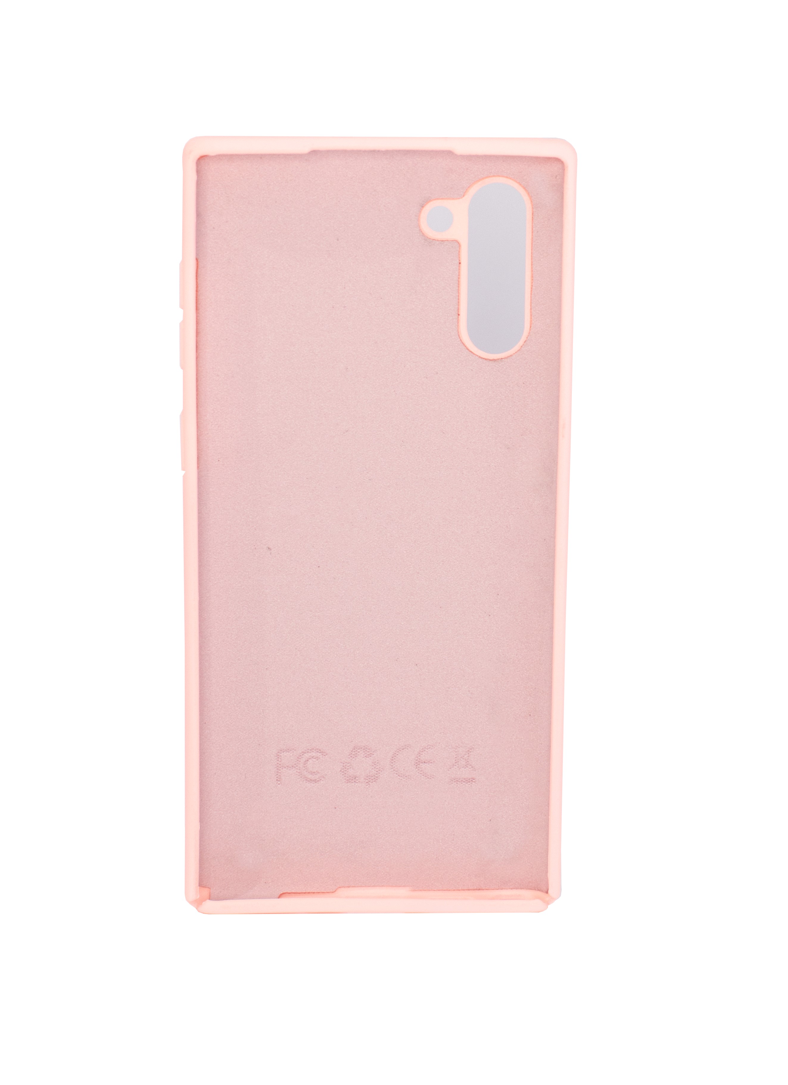 Protectores para celular  para Samsung  Note 10 Funda de silicona con felpa Rosa
